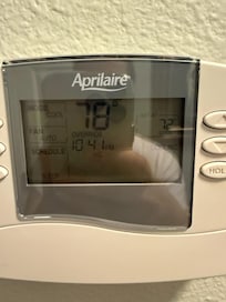 That was the lowest setting and it wasnt working