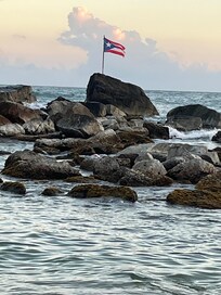 Beach view to the east