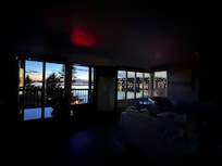 Sunset from the kitchen