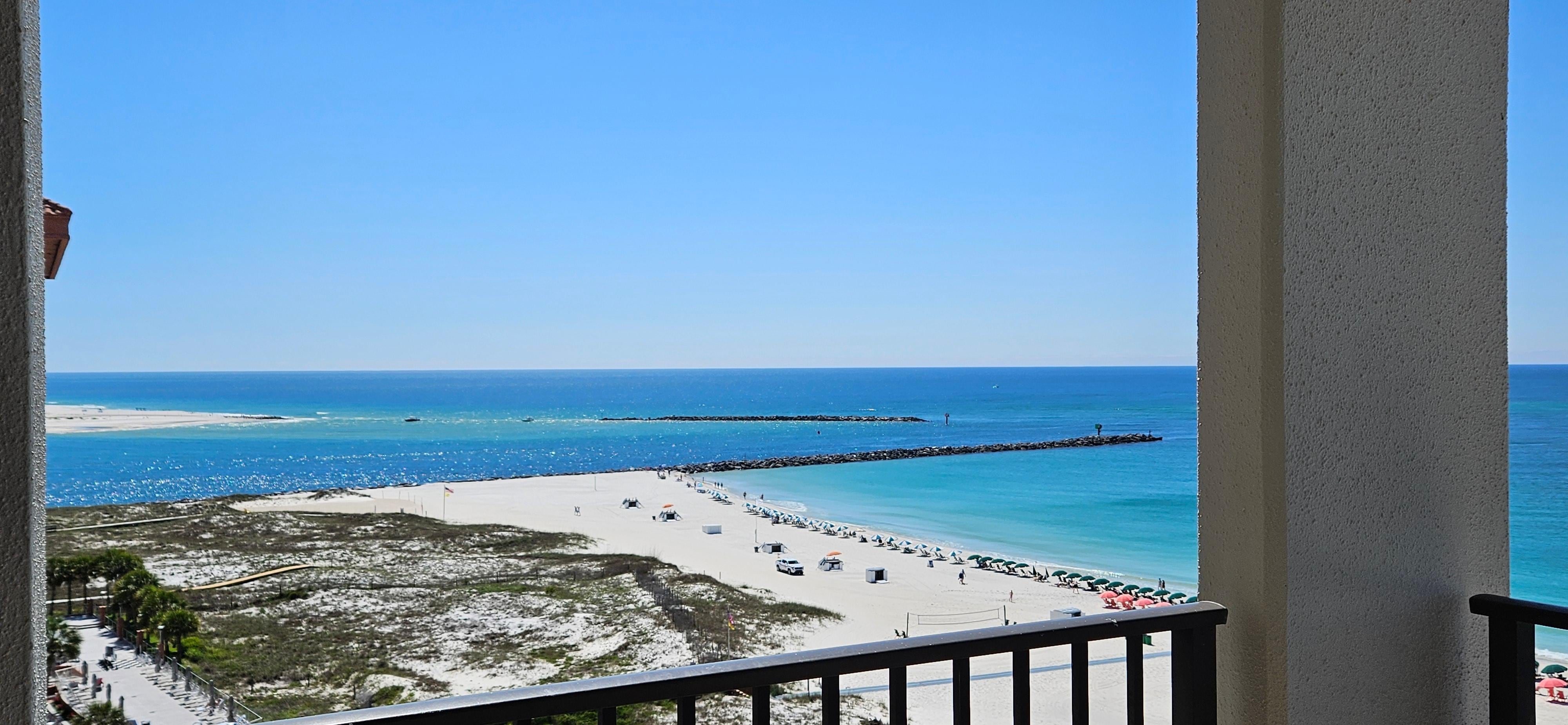 Suns out--beautiful views!