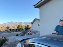 Amazing view from the back door!