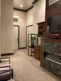 Sitting area in room