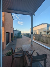 View from unit 2 front door.