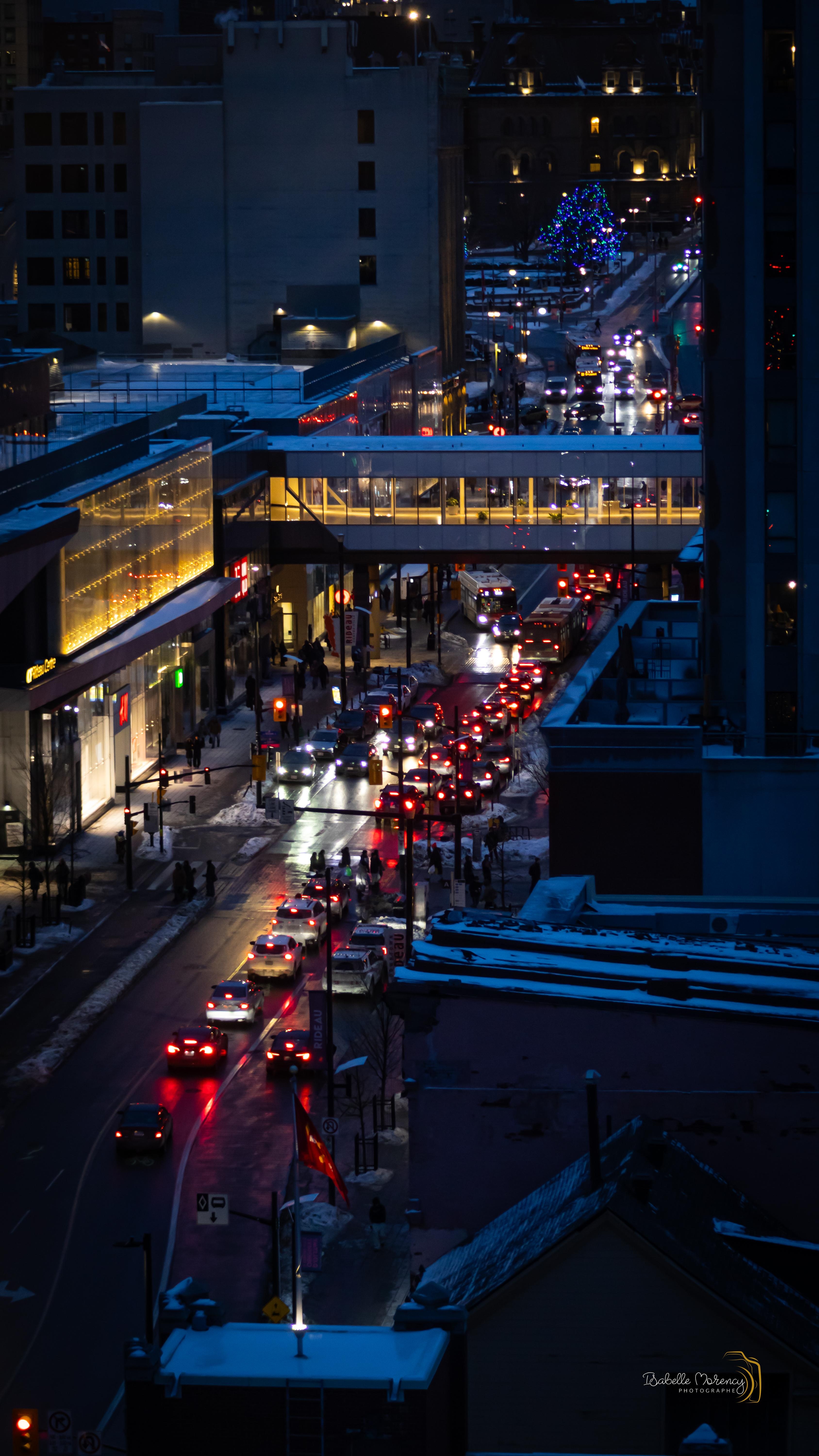 Vue de notre chambre, Rideau Street