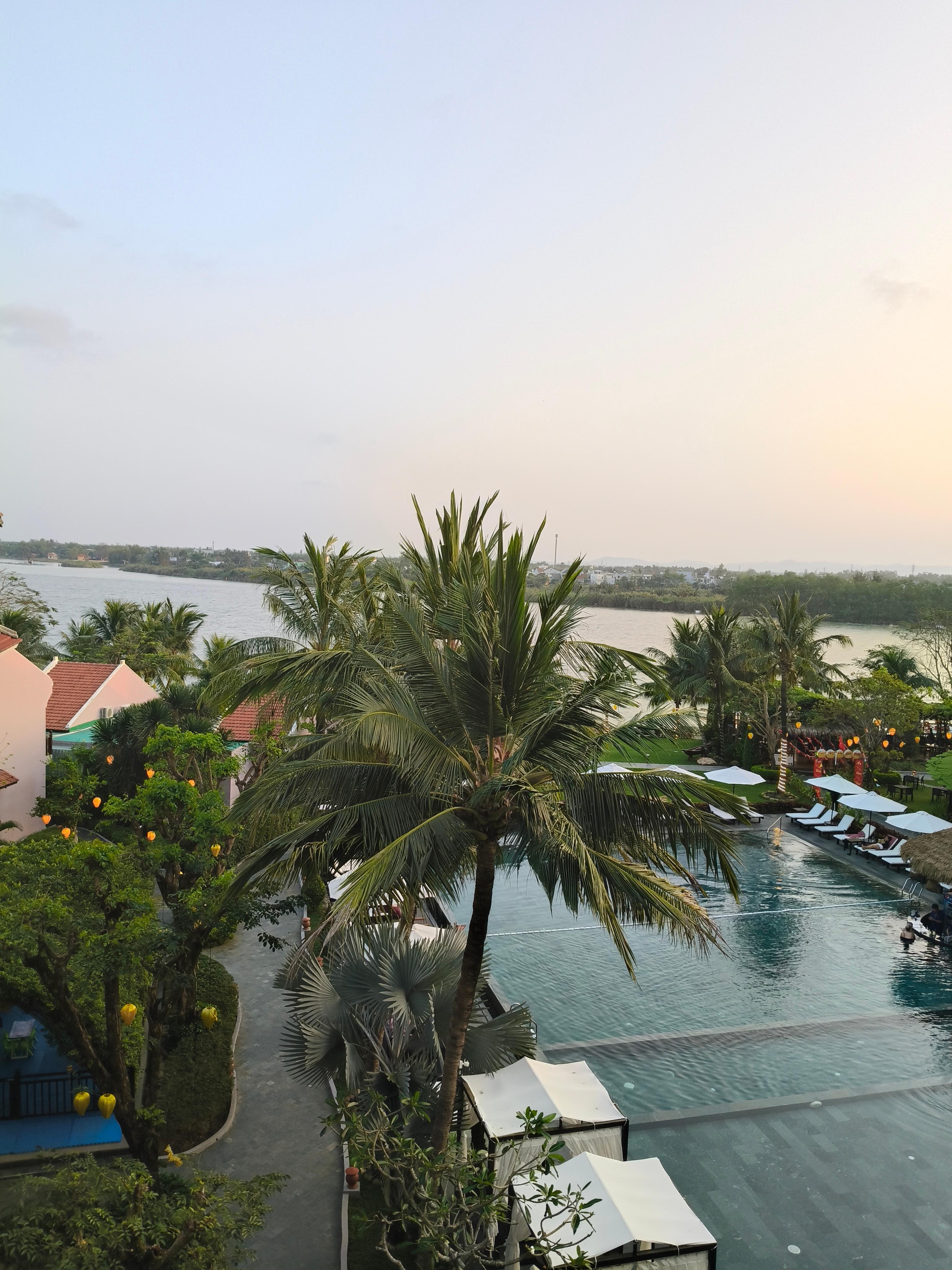 View from our balcony