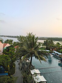 View from our balcony