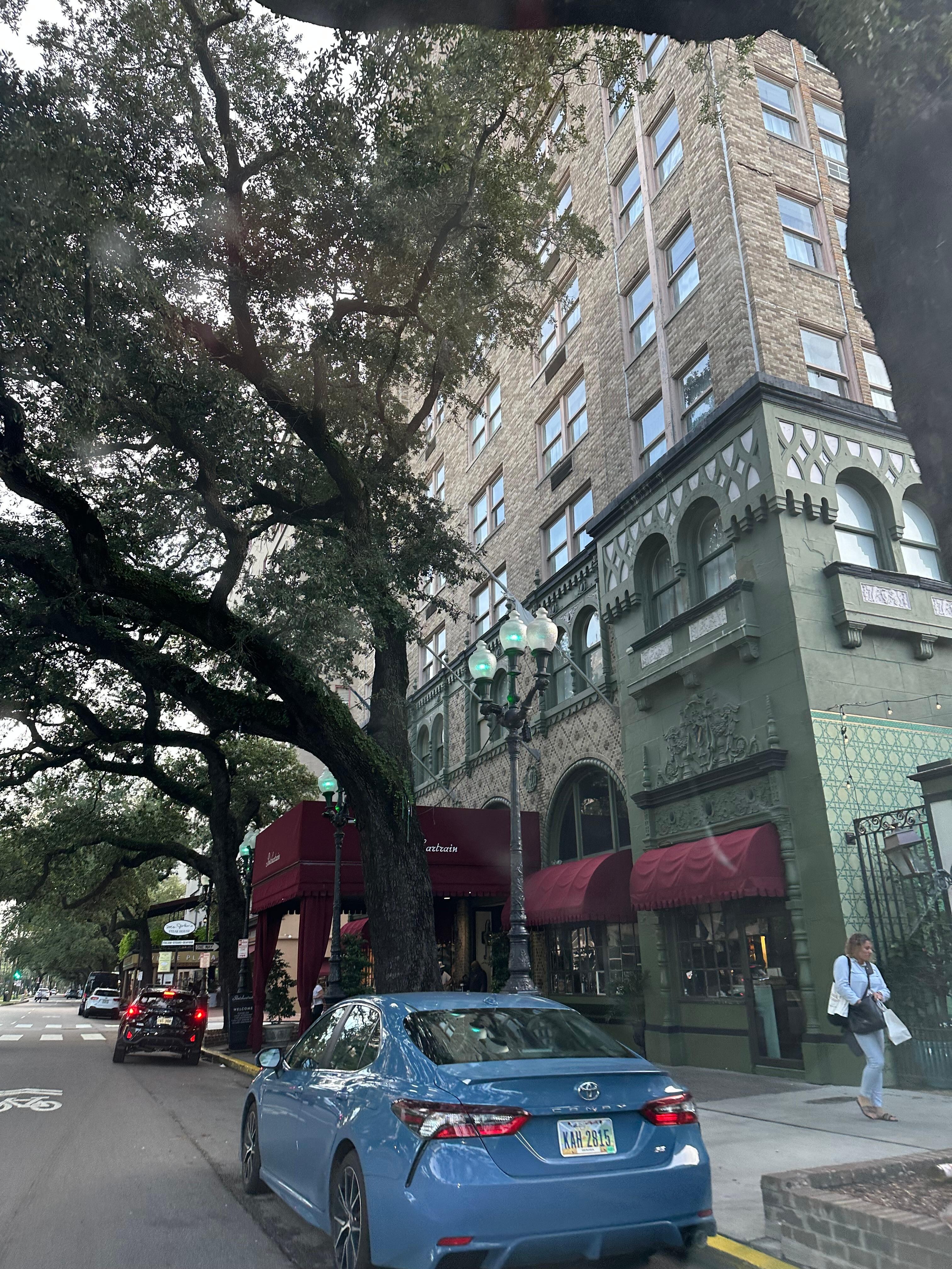 New Orleans glamour! This hotel was built in 1927 and has so many bygone era/jazzy feels!