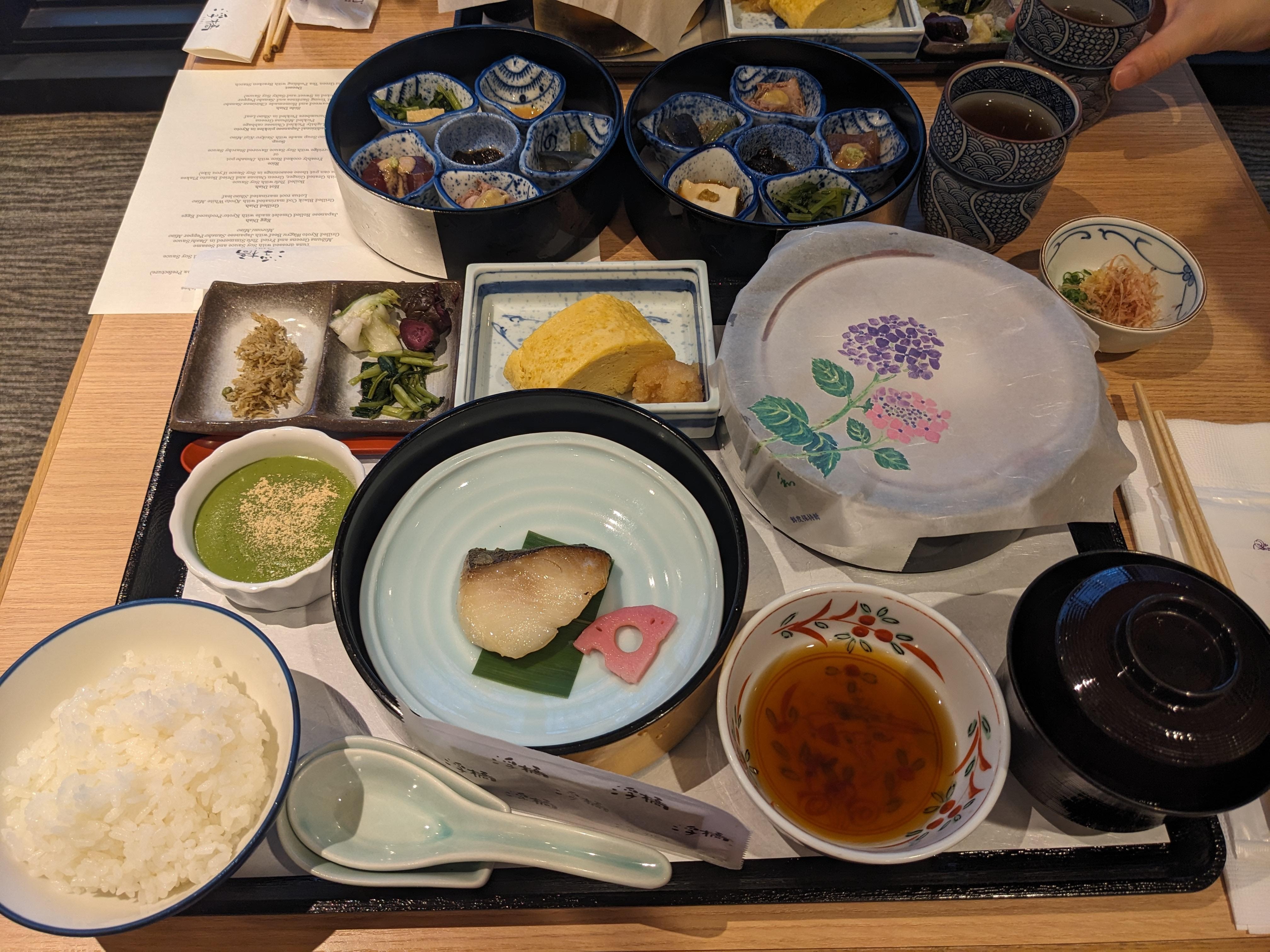 Japanese breakfast 