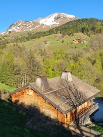 Le chalet vu d'en haut