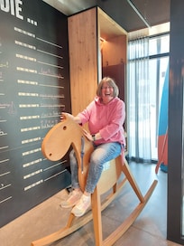 Das Schaukelpferd musste einfach sein