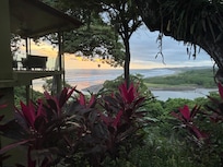 View from the rental’s patio