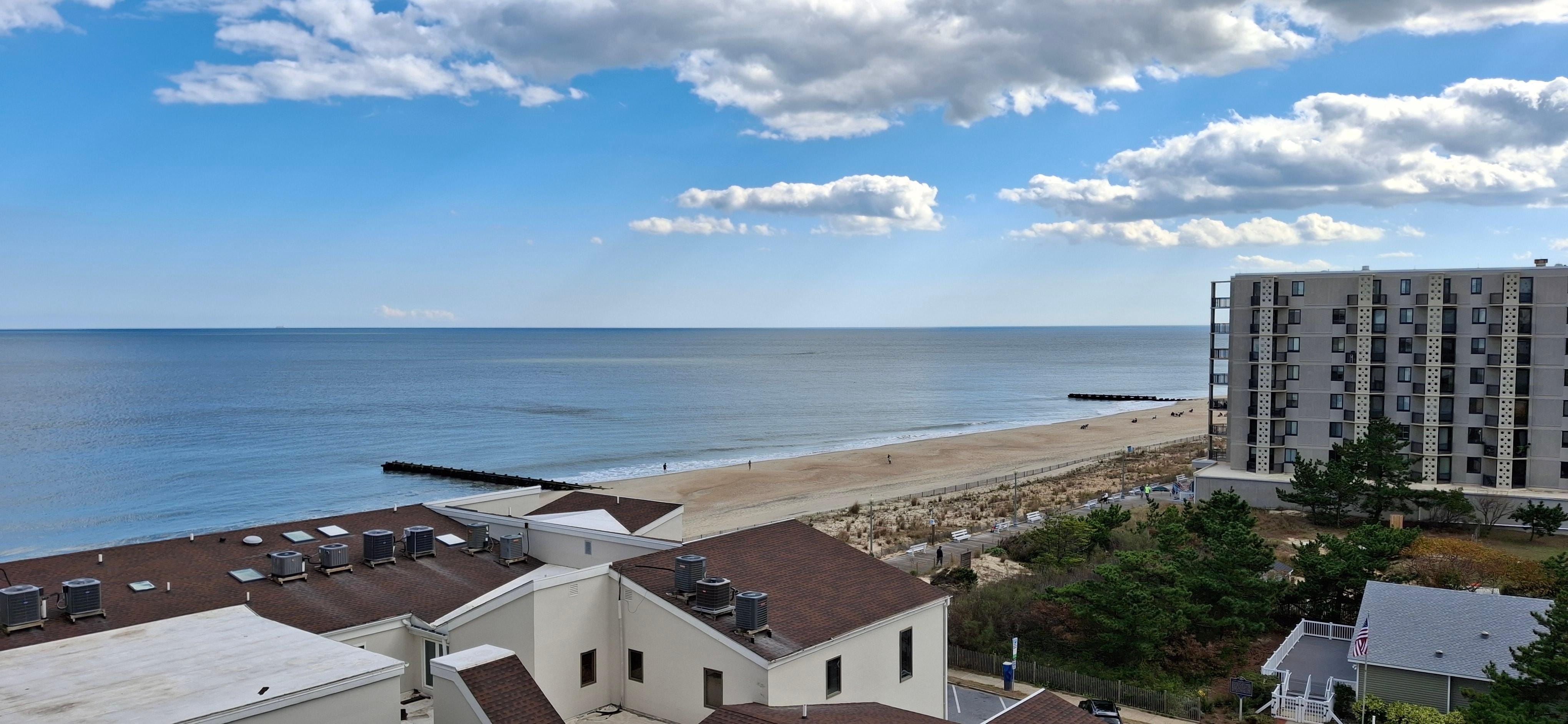 View from the walkway on the 7th floor