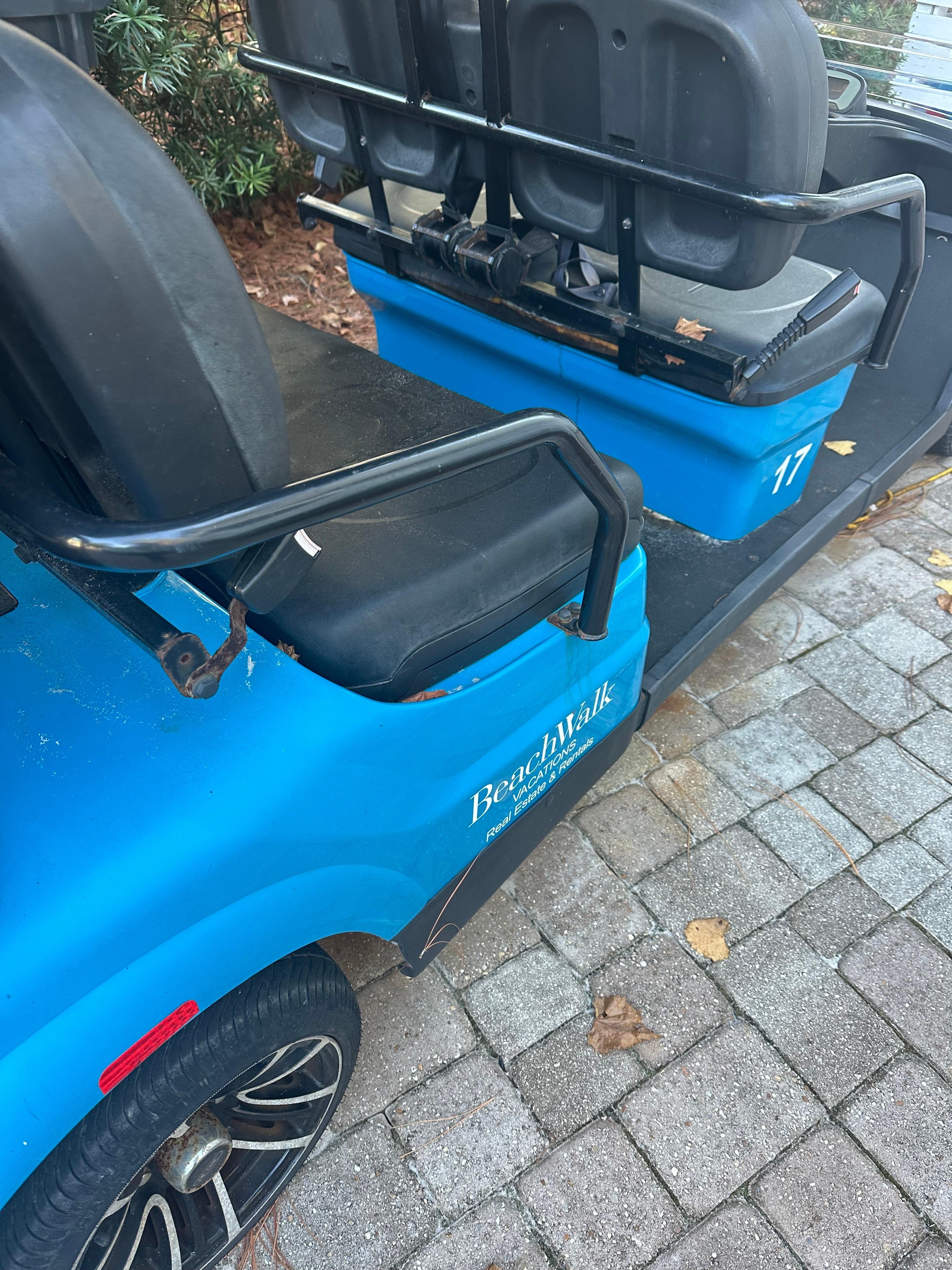 Golf Cart Condition (we didn't use)