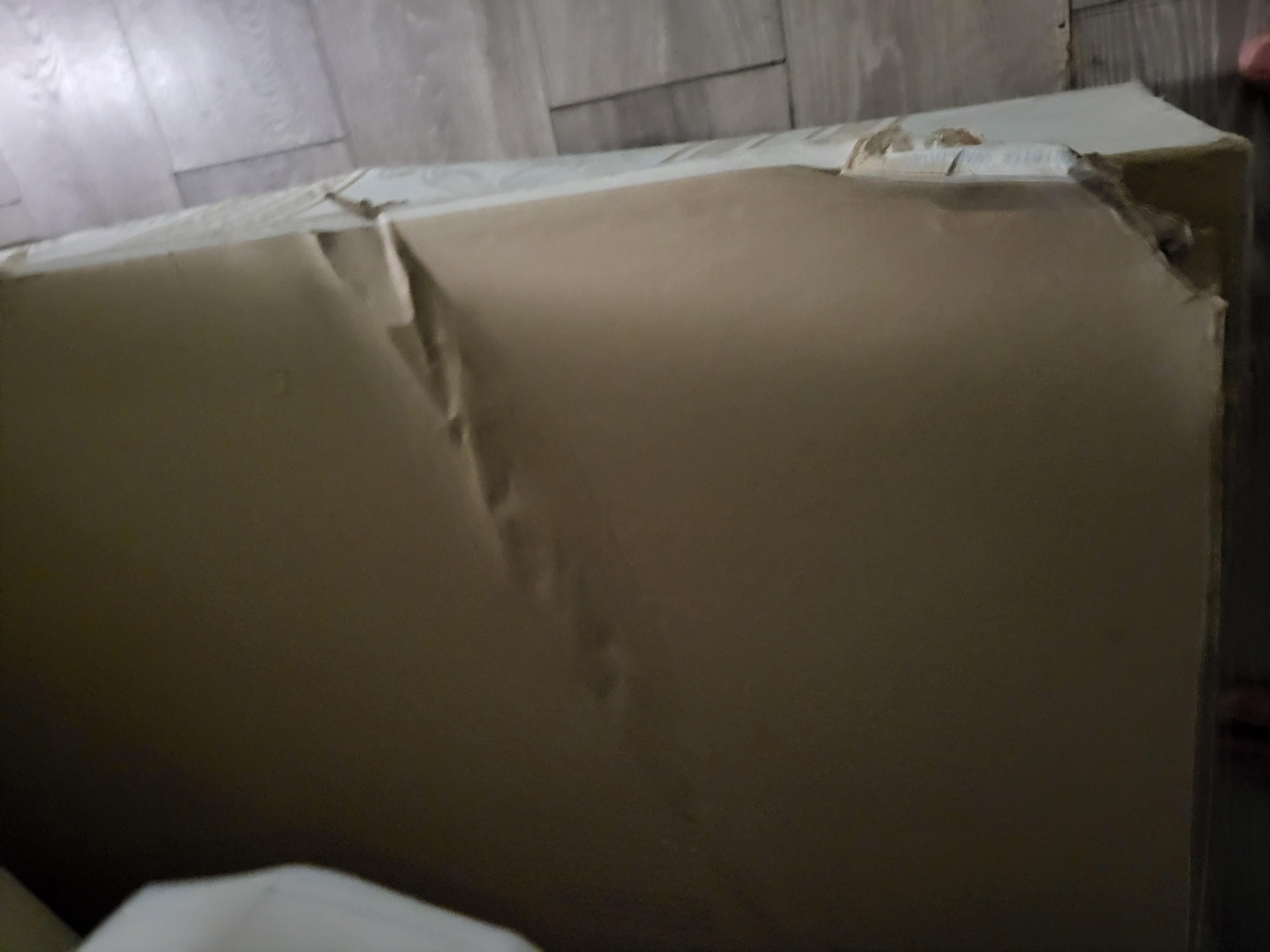 Broken bed frame