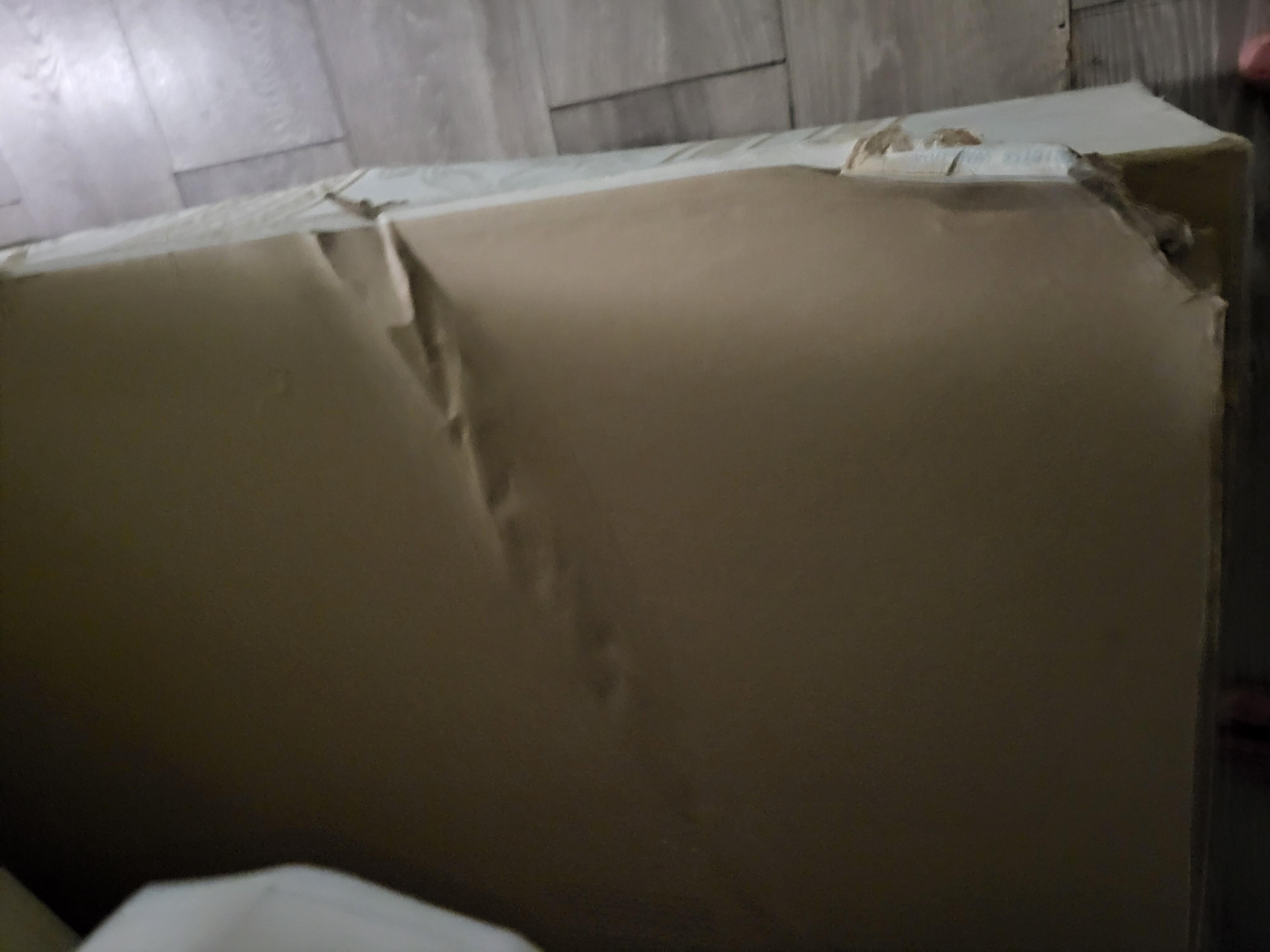 Broken bed frame