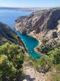 La baie de Zavratnica, sublime !