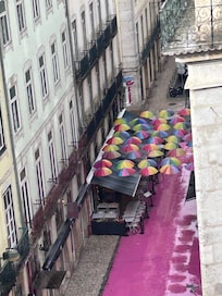 View from hotel room