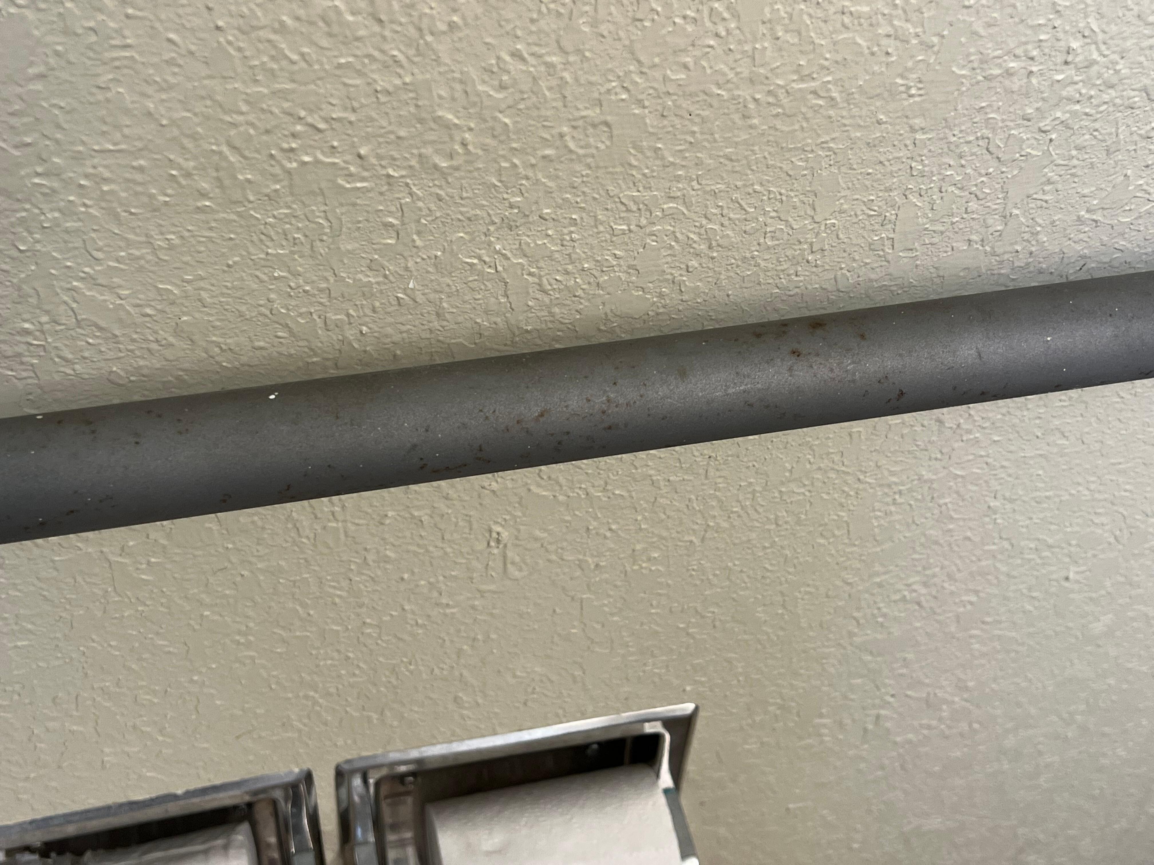 Rusty handrails 