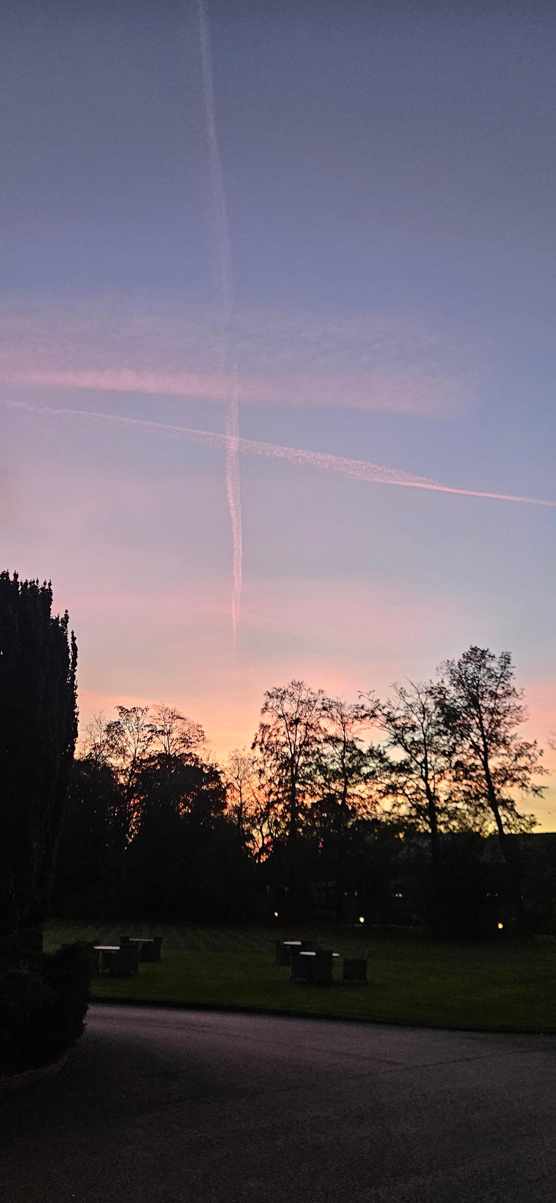 View from front entrance outwards 