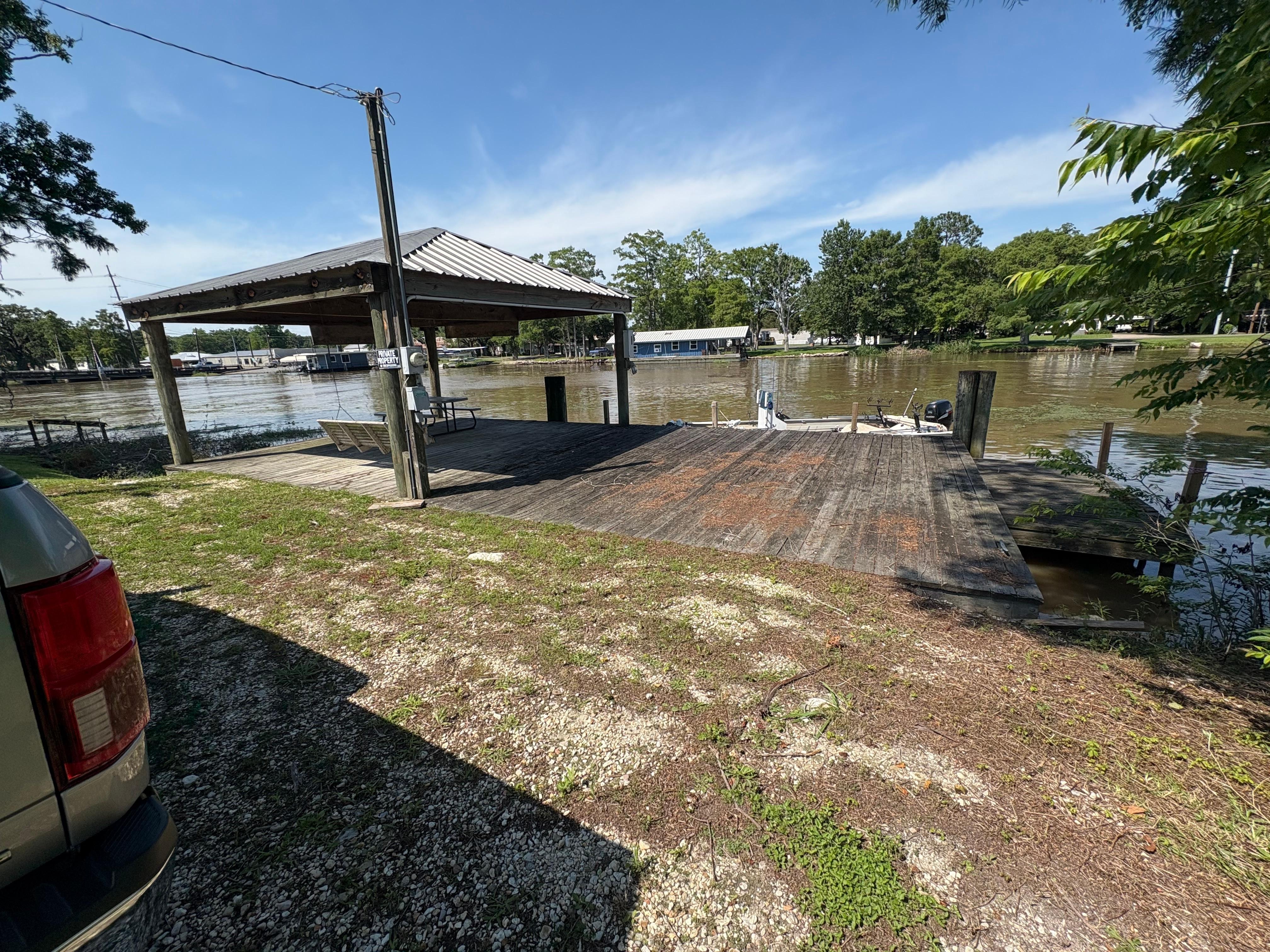 Dock area.  