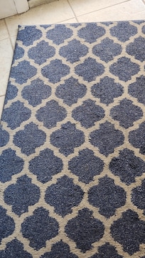 This rug needs to be thrown away. Our feet were black after walking on it.