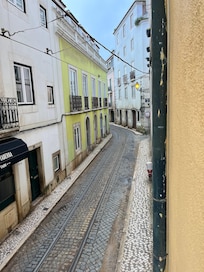 View right from window!