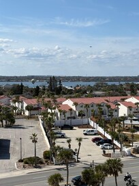 View towards the Daytona International Speedway.