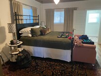 Really comfortable bedroom including very soft robe for each of us.