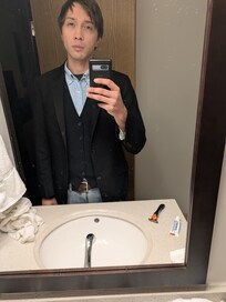 Selfie in the bathroom
