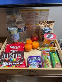 Complimentary snacks