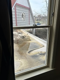 View outside from room