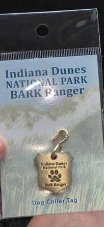 The dogs got badges