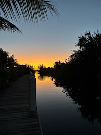 Sunset from the dock