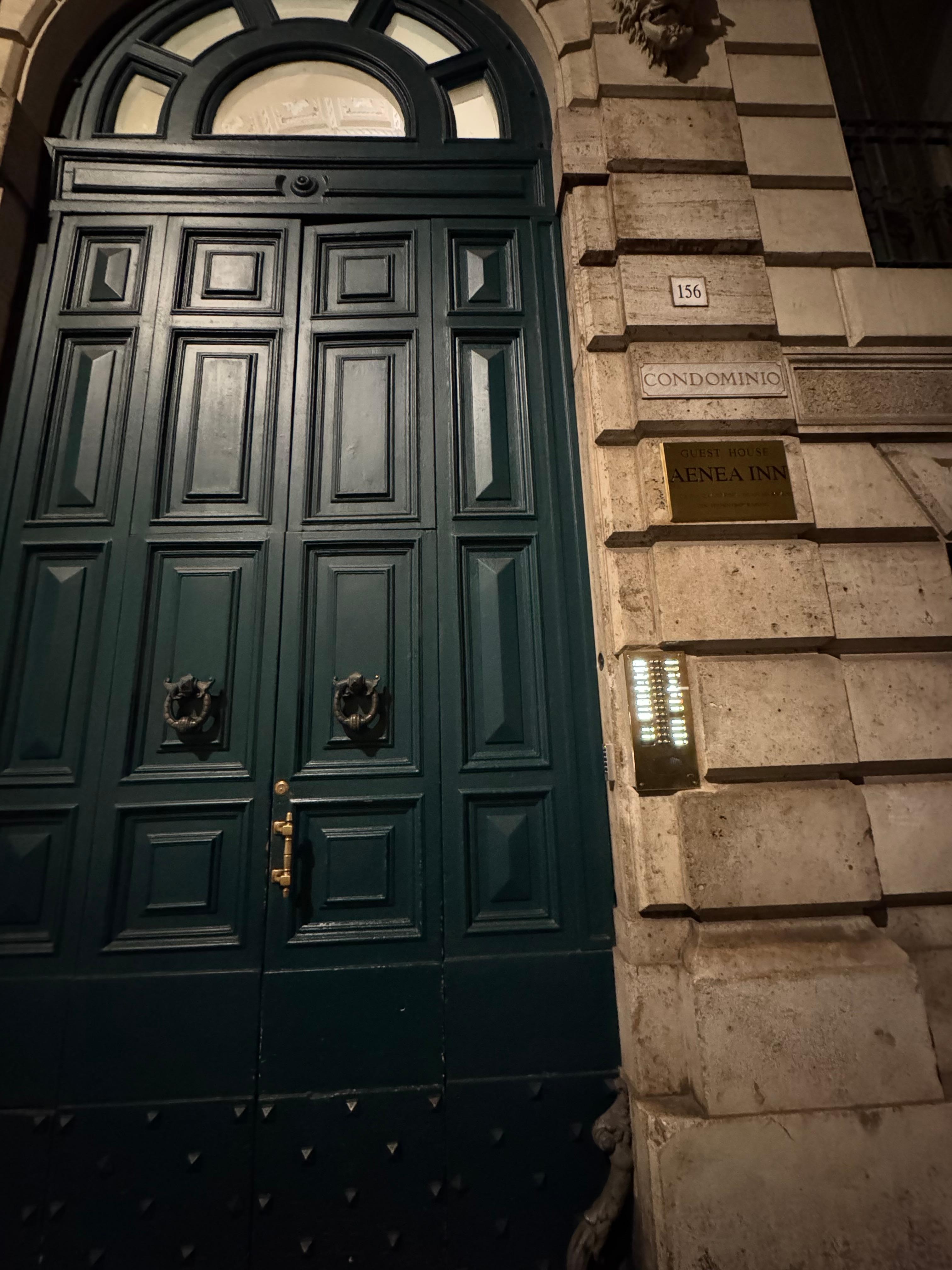 This is the front door of the hotel. A little hard to find. 