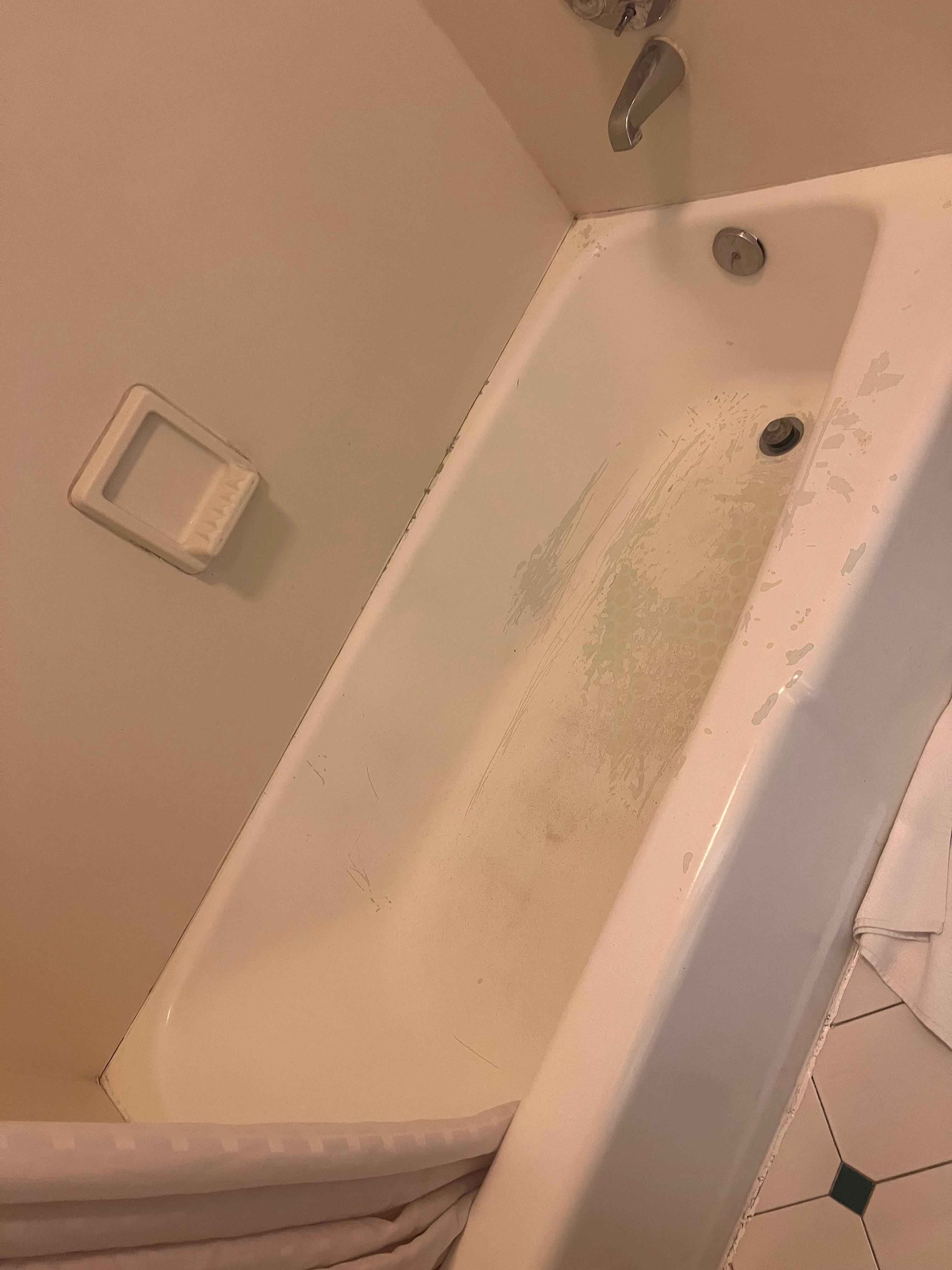 Bathtub paint peeling
