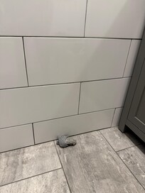 Calcetín de el baño