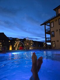 The hot tub was amazing!