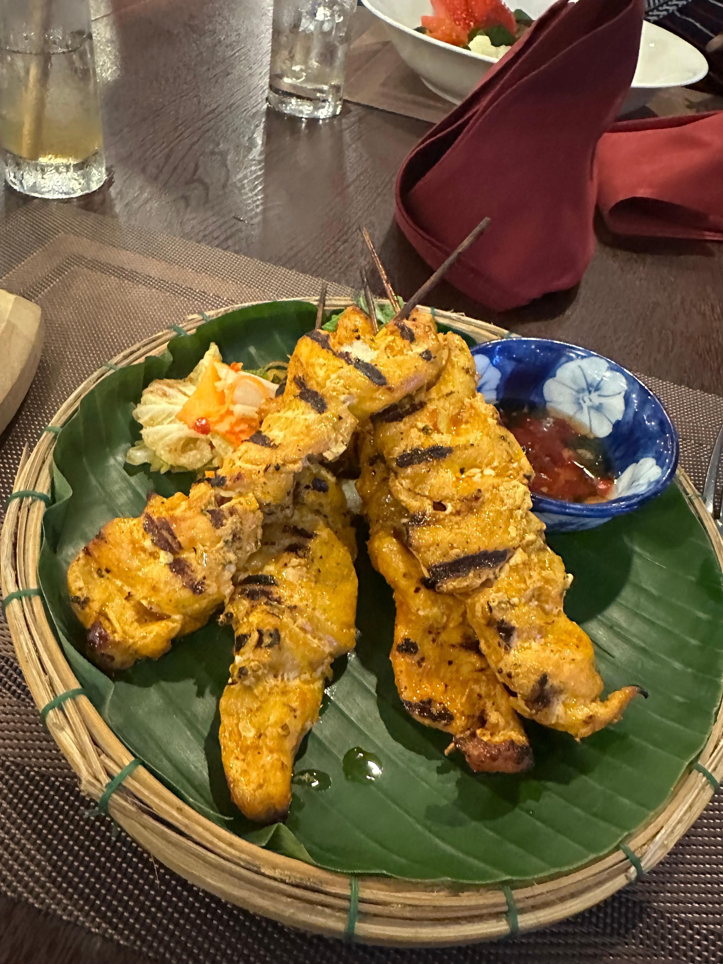 Skewers for me (dinner)