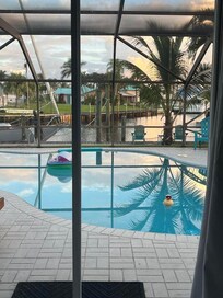 Fabulous view every morning when we woke up !