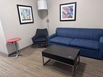 Couch in suite room