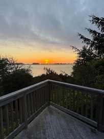 We were treated to a beautiful sunset both nights we stayed.