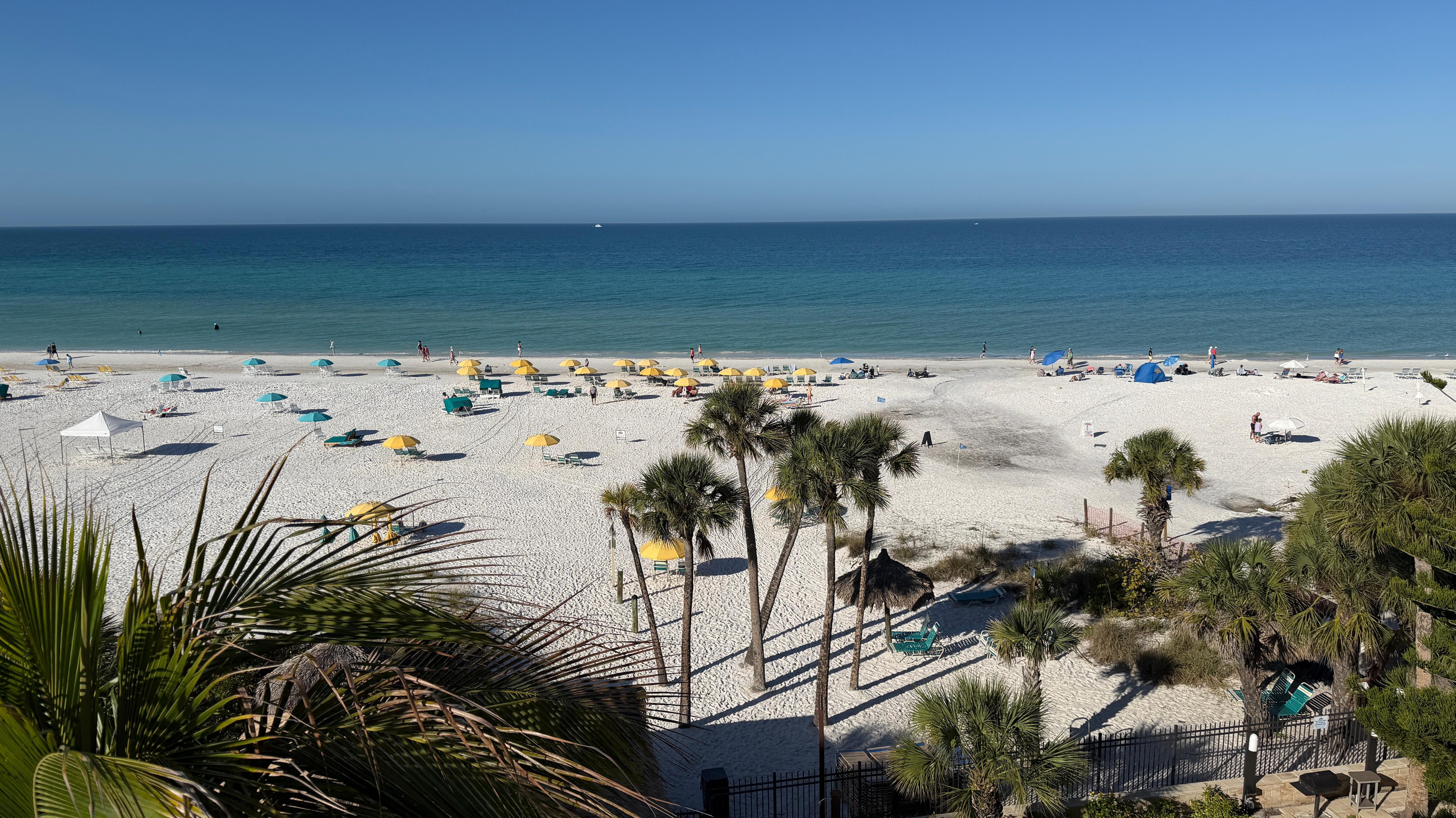 Beach to back of Condo