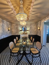 Dining room for breakfast