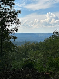 View from fire pit.