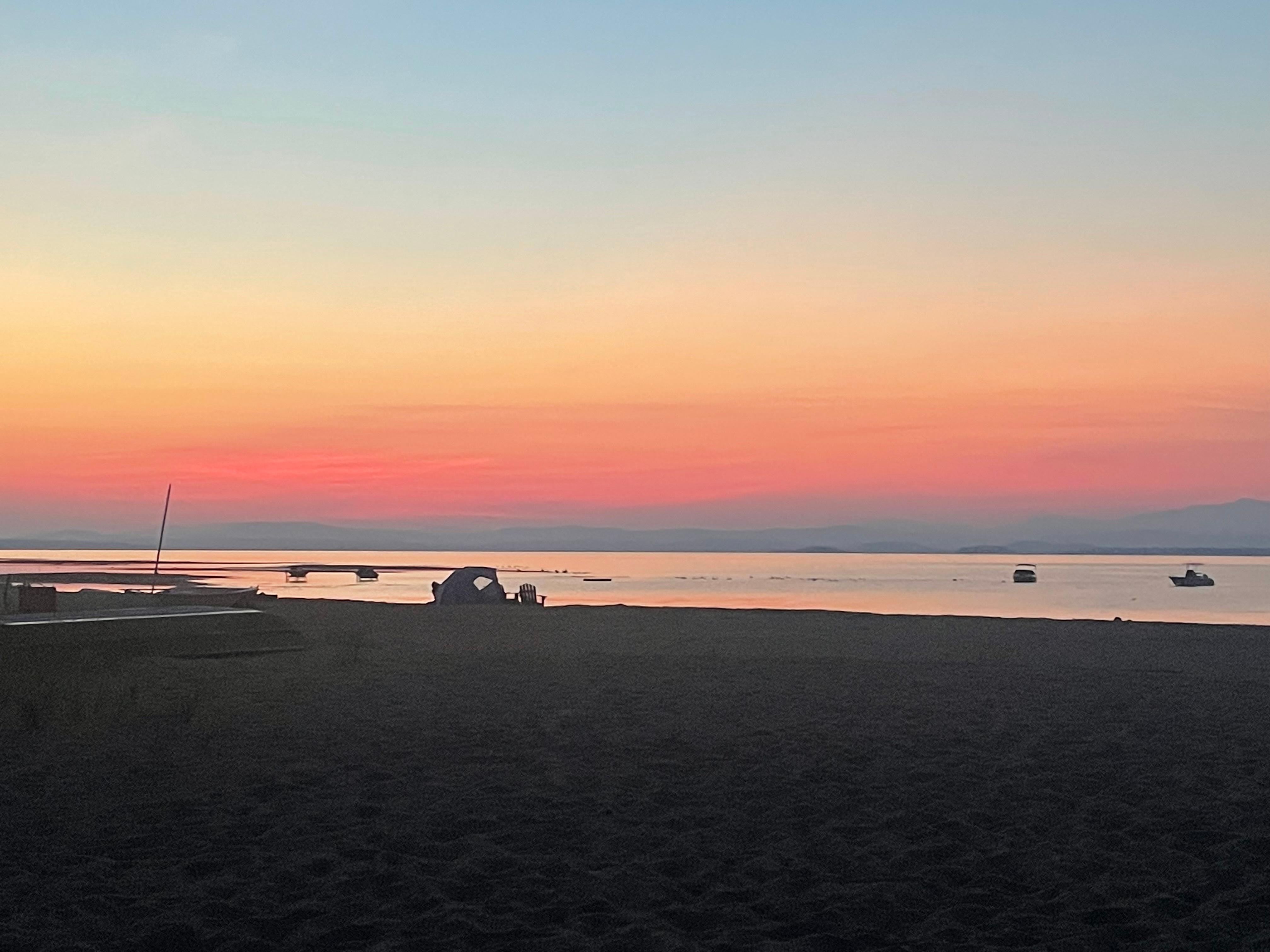 Spectacular early skies!