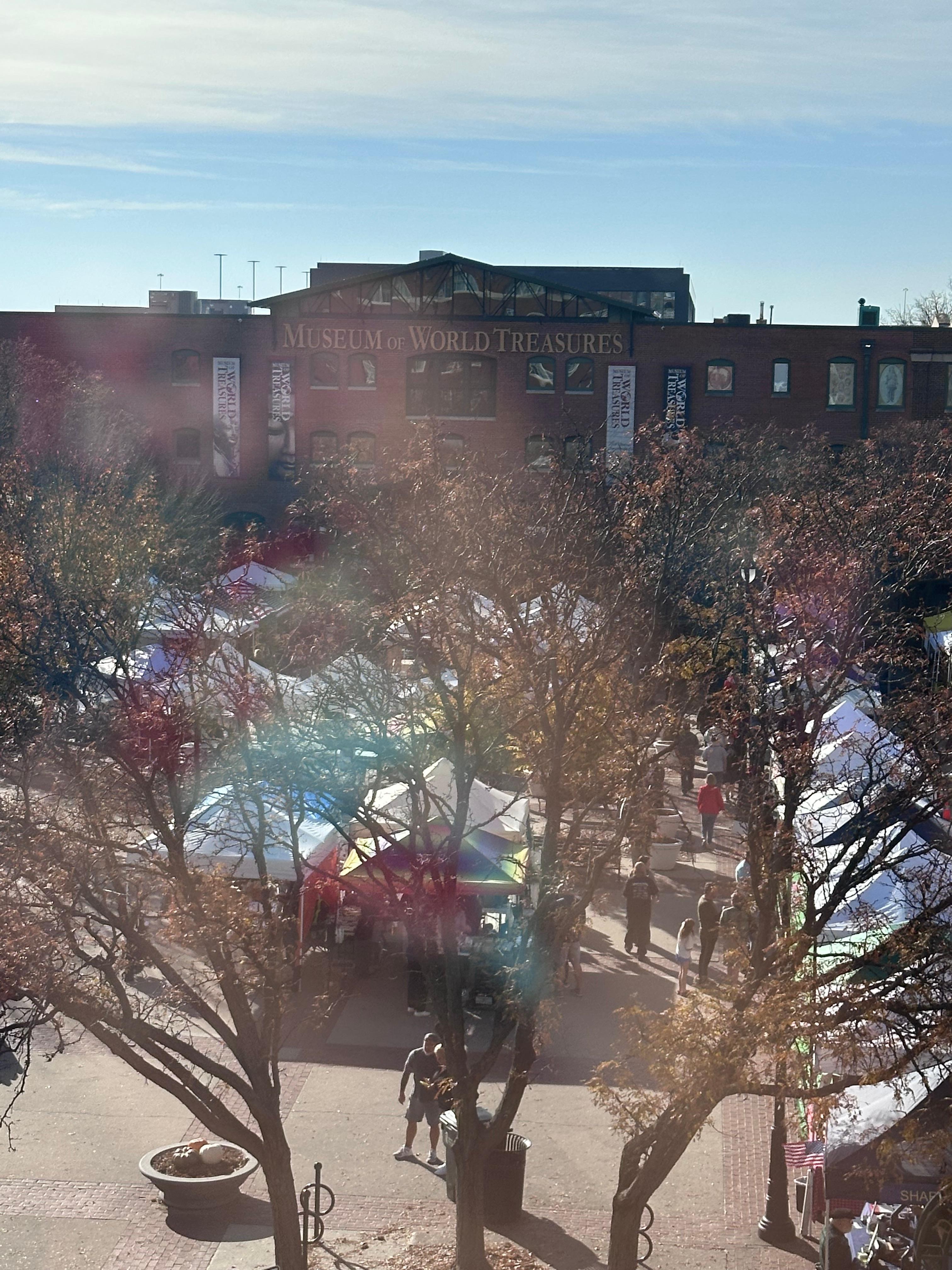 View from our window.