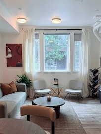 The shared lounge