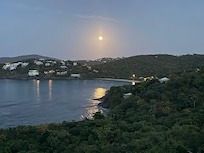 Nighttime view from Patio