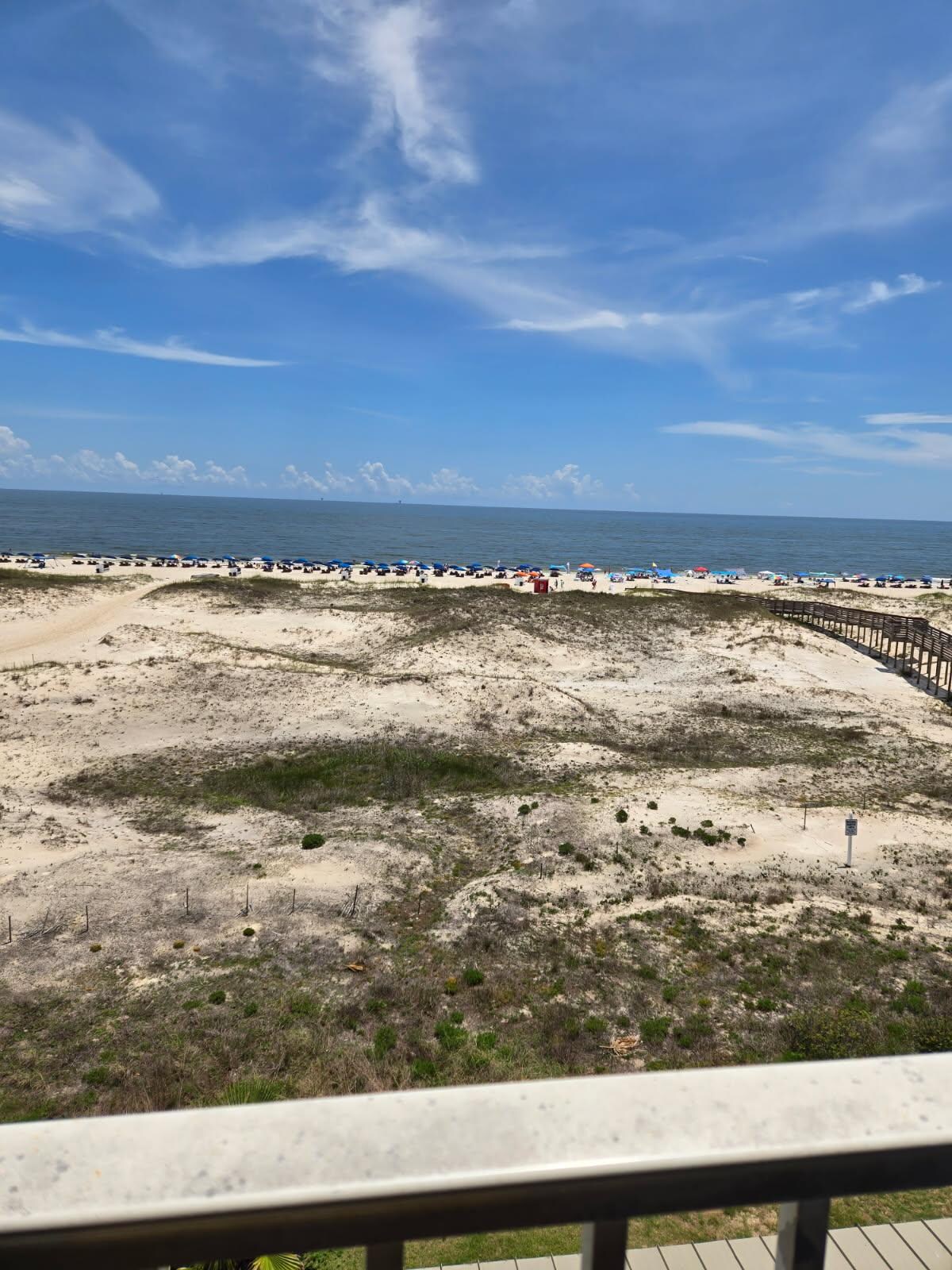 View off the Balcony