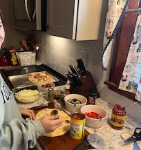 Make-your-own pizzas!